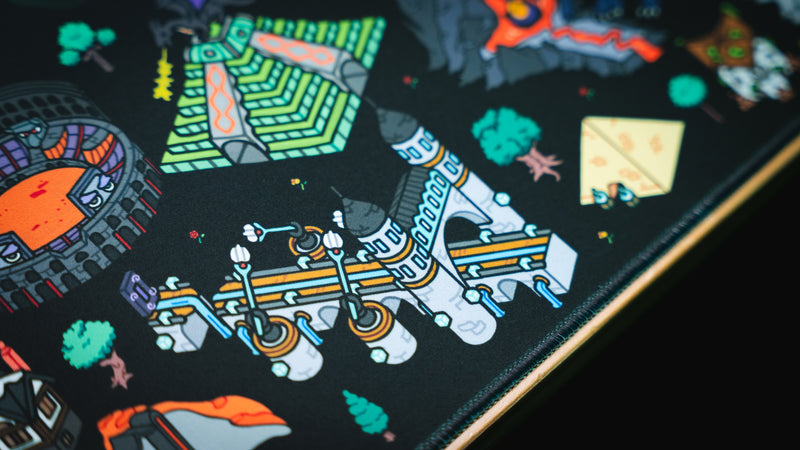 "Builders Playground v.1" — Linkzzey Deskmat