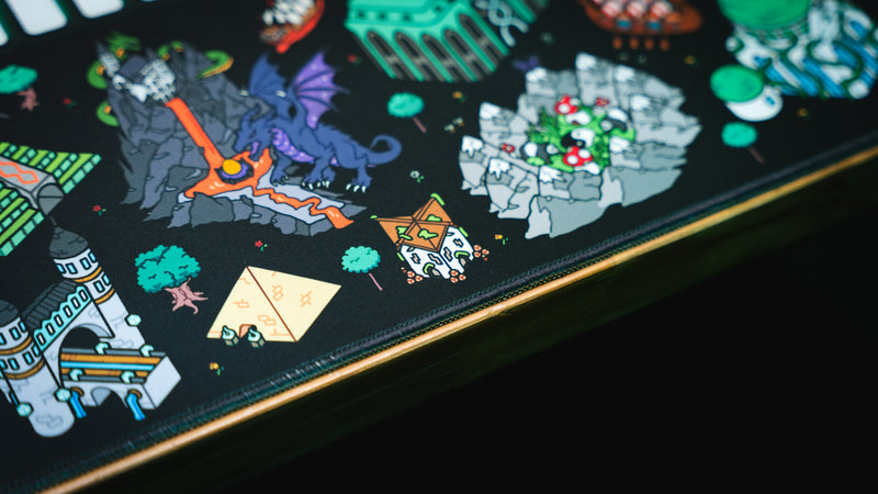 "Builders Playground v.1" — Linkzzey Deskmat