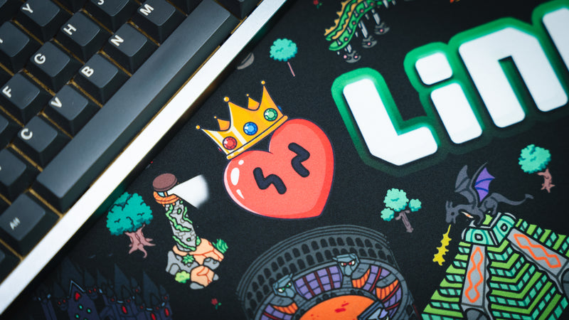 "Builders Playground v.1" — Linkzzey Deskmat