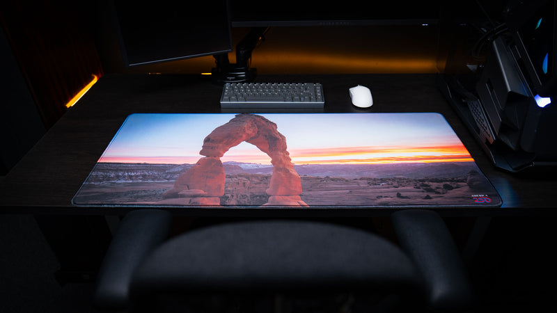 "Delicate Arch" — America 250 Deskmat