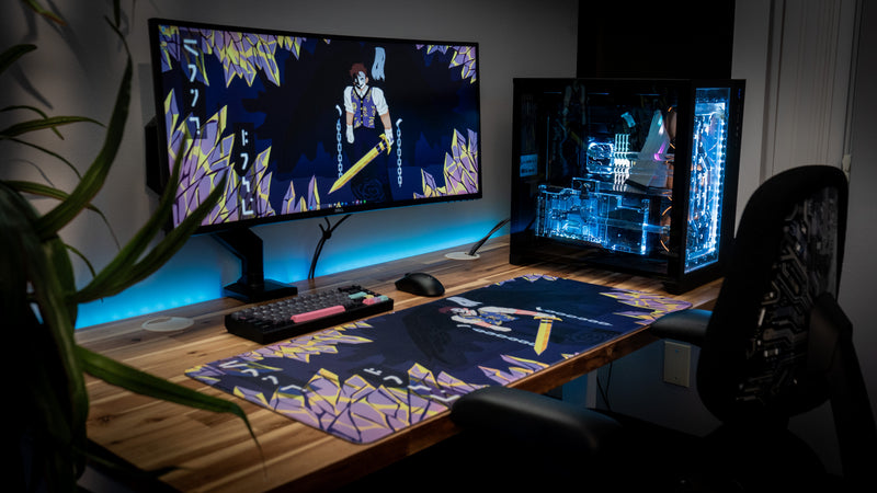 "Don't Lose" — Winsweep Deskmat