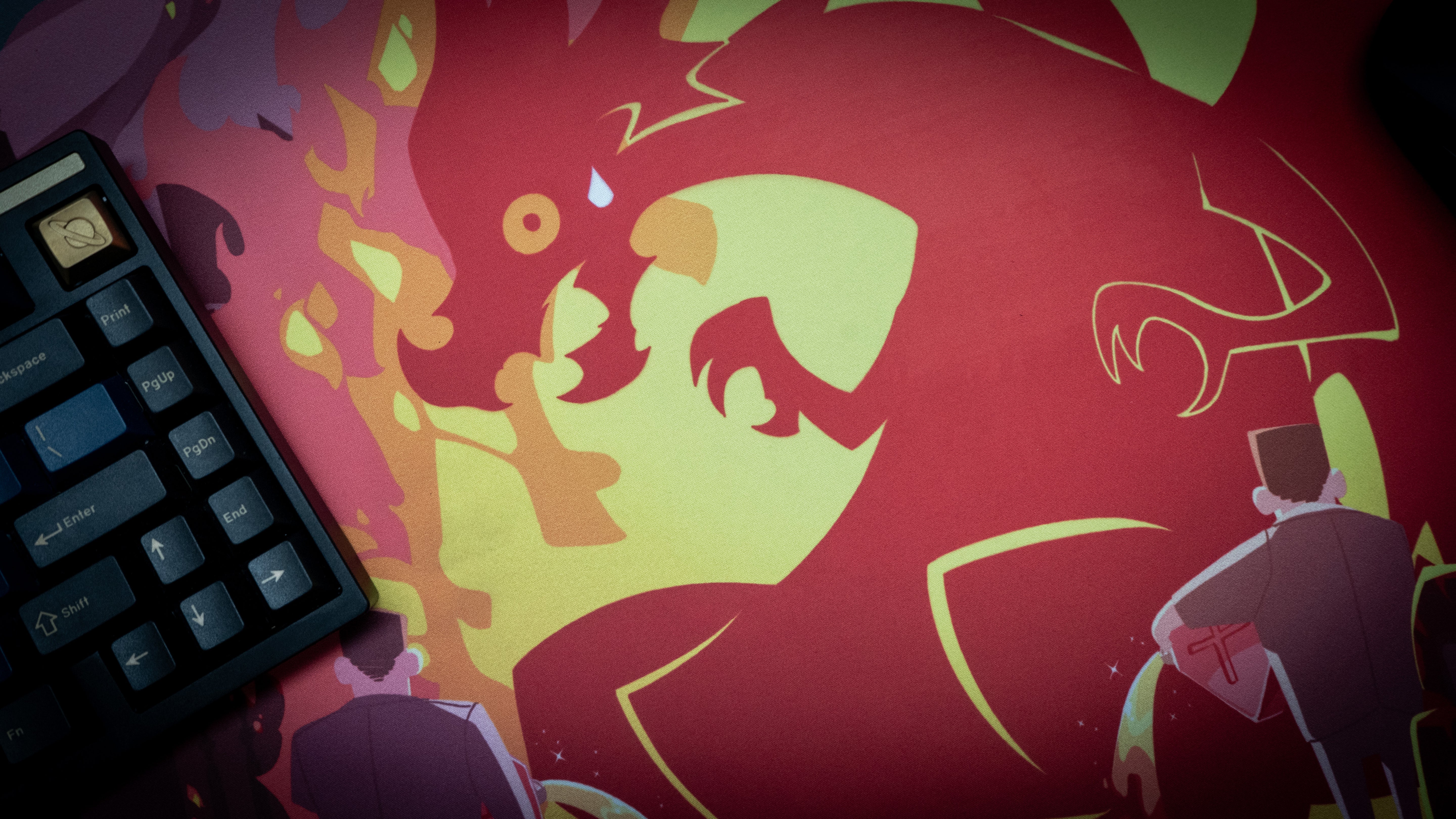 Discourse Mini "Critical Fumble" Content Creator Collaboration Gaming Deskmat/Playmat