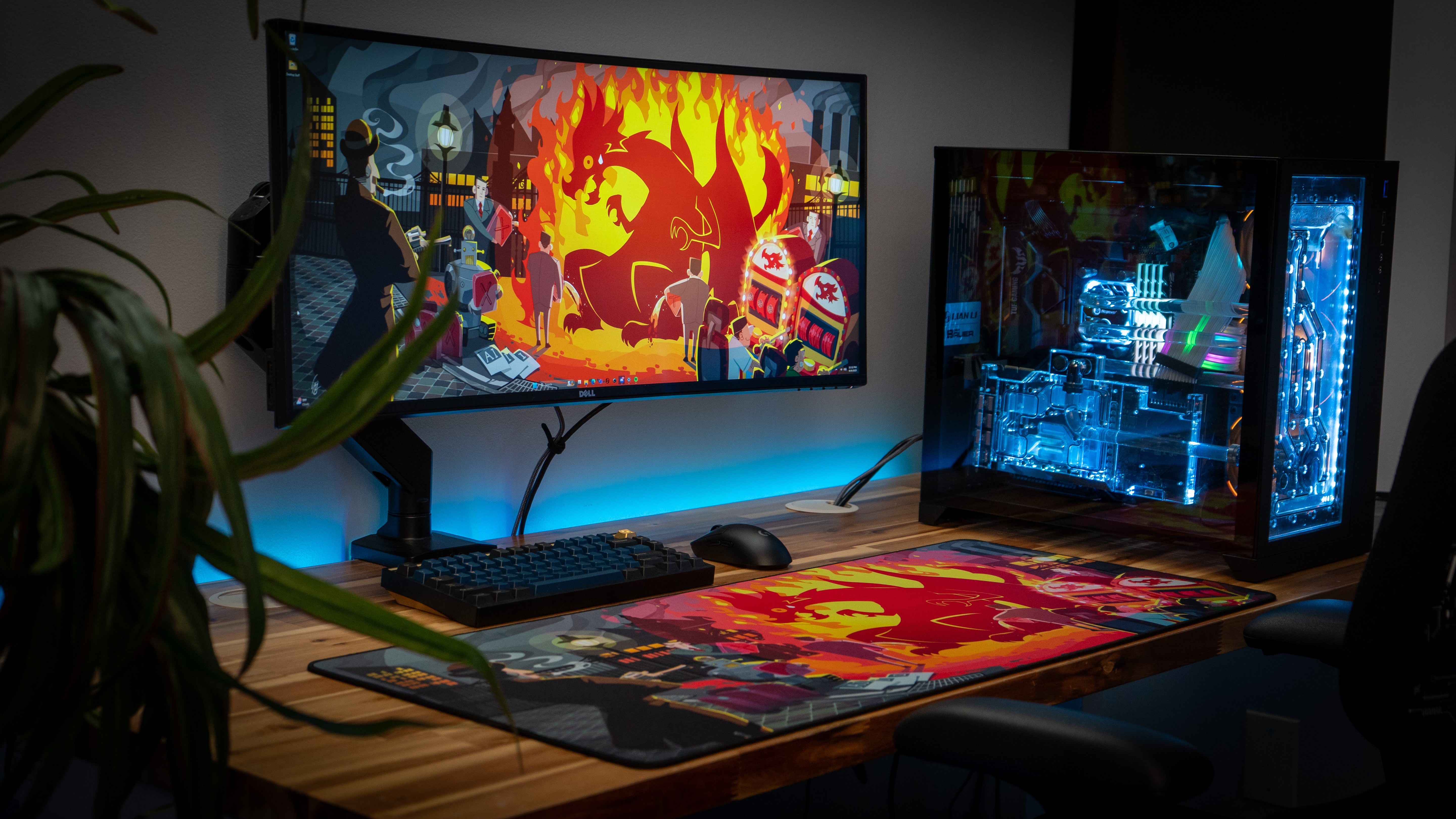 Discourse Mini "Critical Fumble" Content Creator Collaboration Gaming Deskmat/Playmat