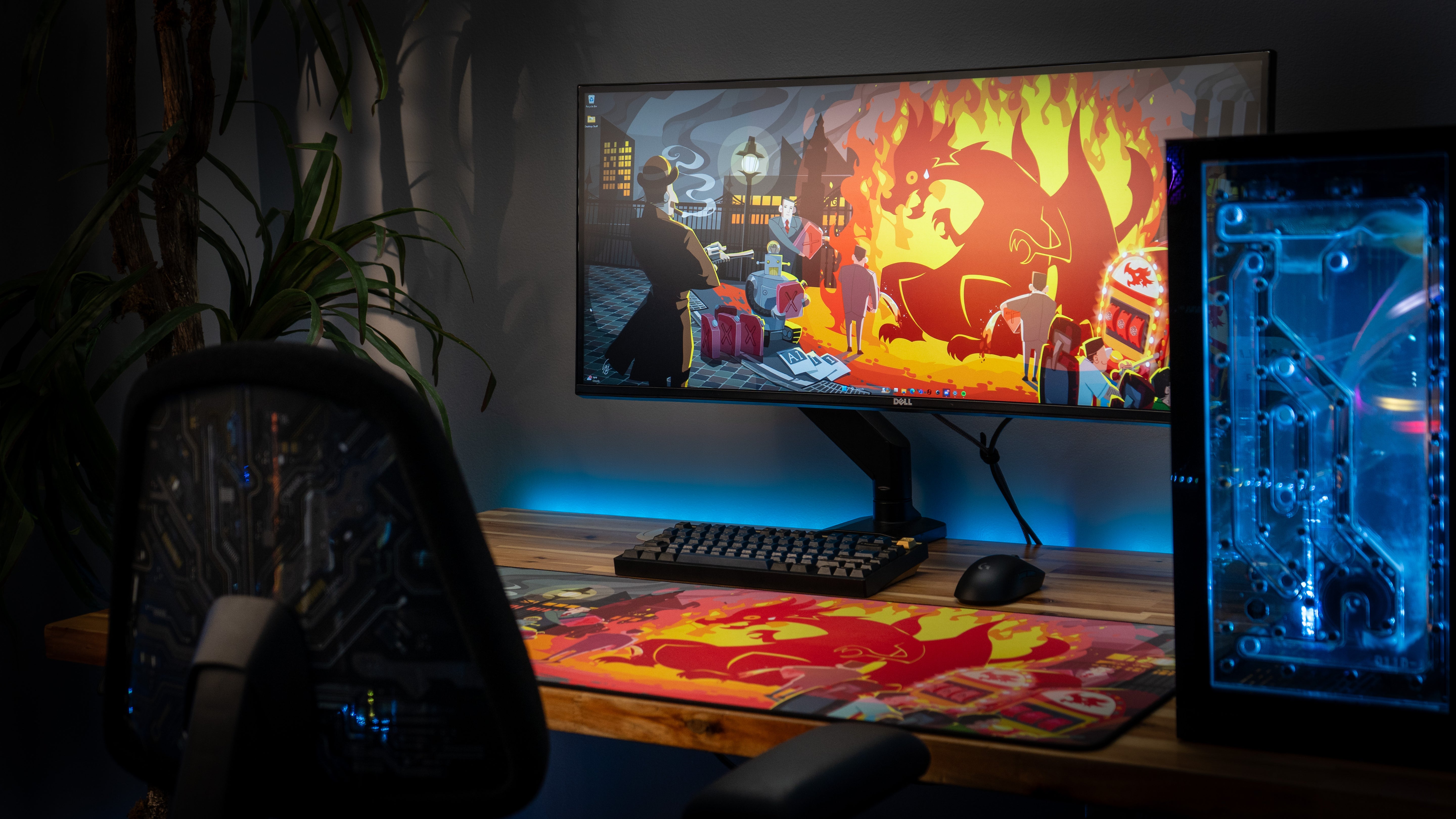 Discourse Mini "Critical Fumble" Content Creator Collaboration Gaming Deskmat/Playmat