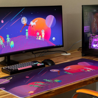 "Nymn" Content Creator Collaboration Limited Edition XL Gaming Mouse Pads