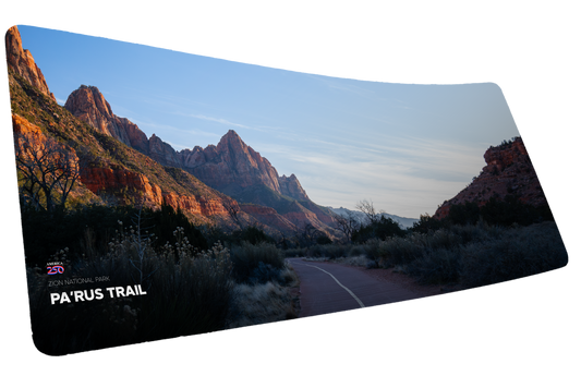 "Pa'rus Trail" America 250 XL gaming deskmat — Epic Desk