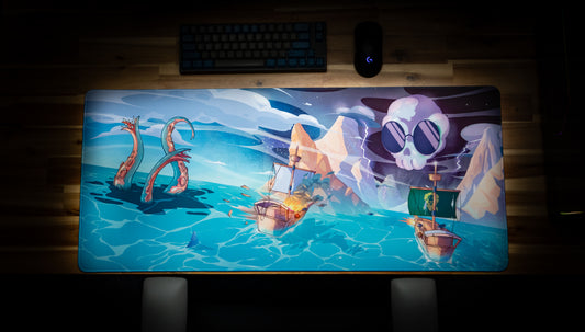 "Smoothbond" Phuzzybond XL gaming deskmat — Epic Desk