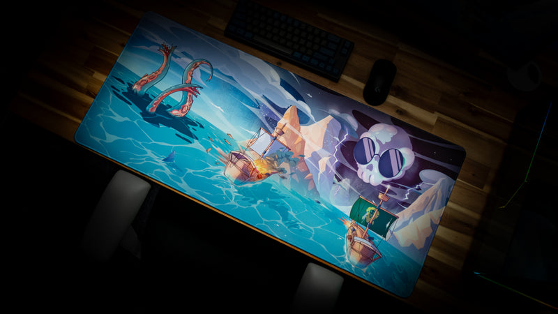 "Smoothbond" — Phuzzybond Deskmat