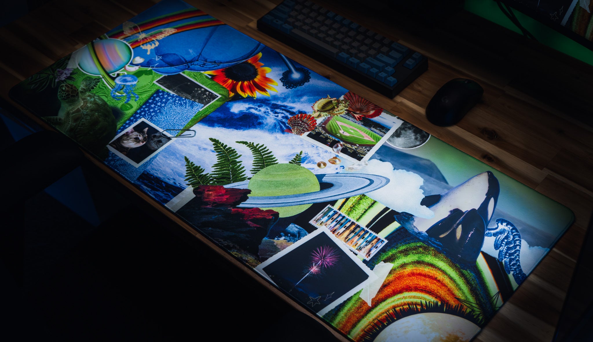 Jordyn Jones "Highlights" XL Gaming Desk Mat - Limited Edition