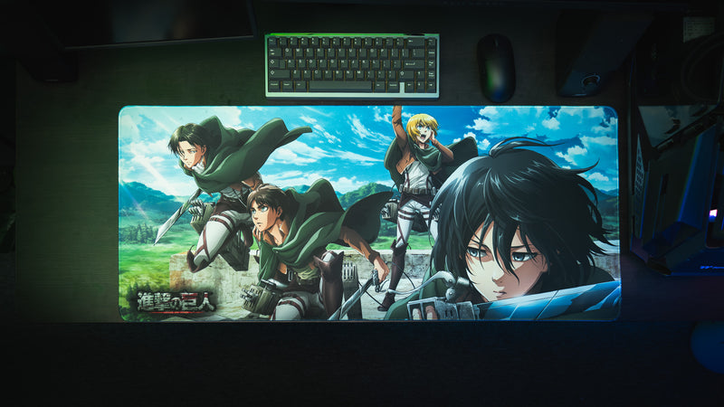 "Scouts Advance" — Attack on Titan Deskmat