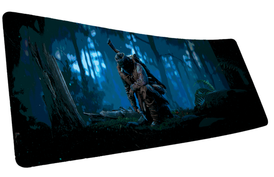 "Hunted" Rust XL gaming deskmat — Epic Desk