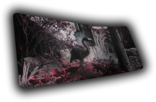 "Sacred Bird" Sleep Token XL gaming deskmat — Epic Desk