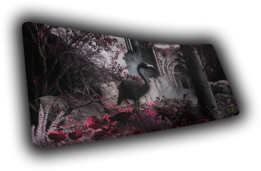 "Sacred Bird" Sleep Token XL gaming deskmat — Epic Desk