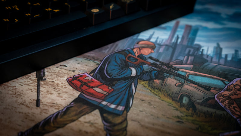 "Road to Customs / Kilmov Street" — Sheef Deskmat