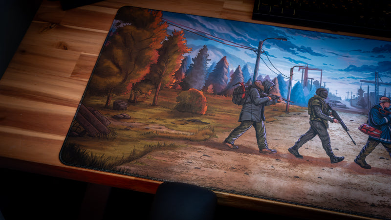 "Road to Customs / Kilmov Street" — Sheef Deskmat