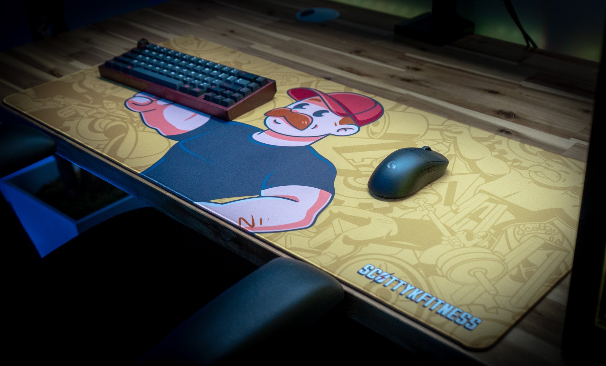 ScottyK "The Specials Mat" XL Gaming Desk Mat - Limited Edition