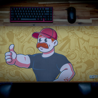 ScottyK "The Specials Mat" XL Gaming Desk Mat - Limited Edition