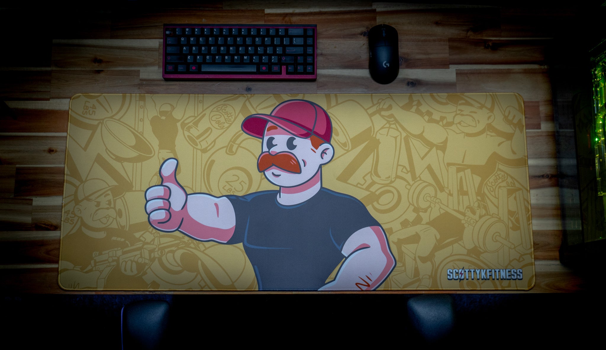 ScottyK "The Specials Mat" XL Gaming Desk Mat - Limited Edition