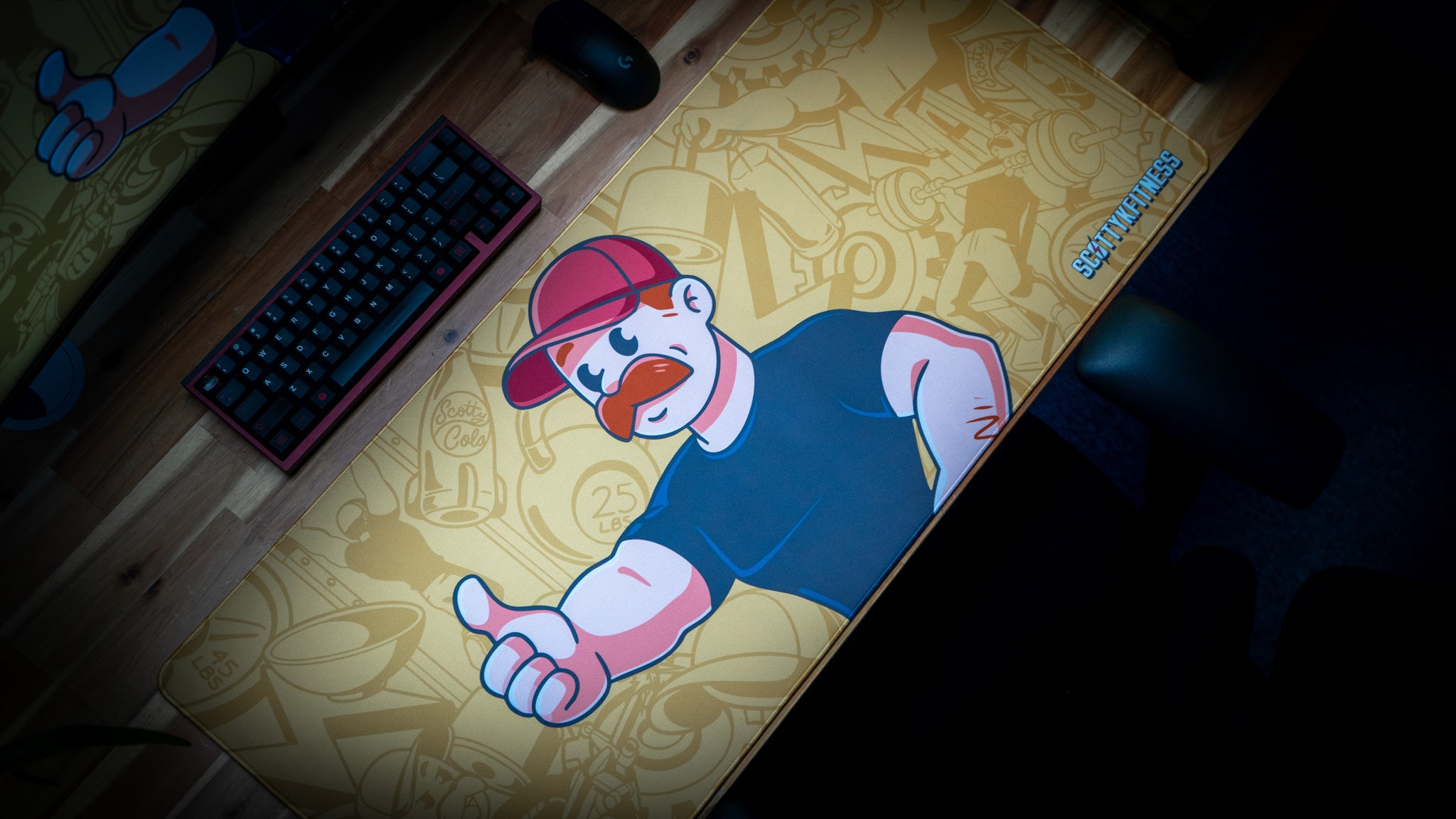 ScottyK "The Specials Mat" XL Gaming Desk Mat - Limited Edition