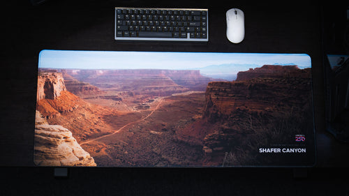"Shafer Canyon" — America 250 Deskmat
