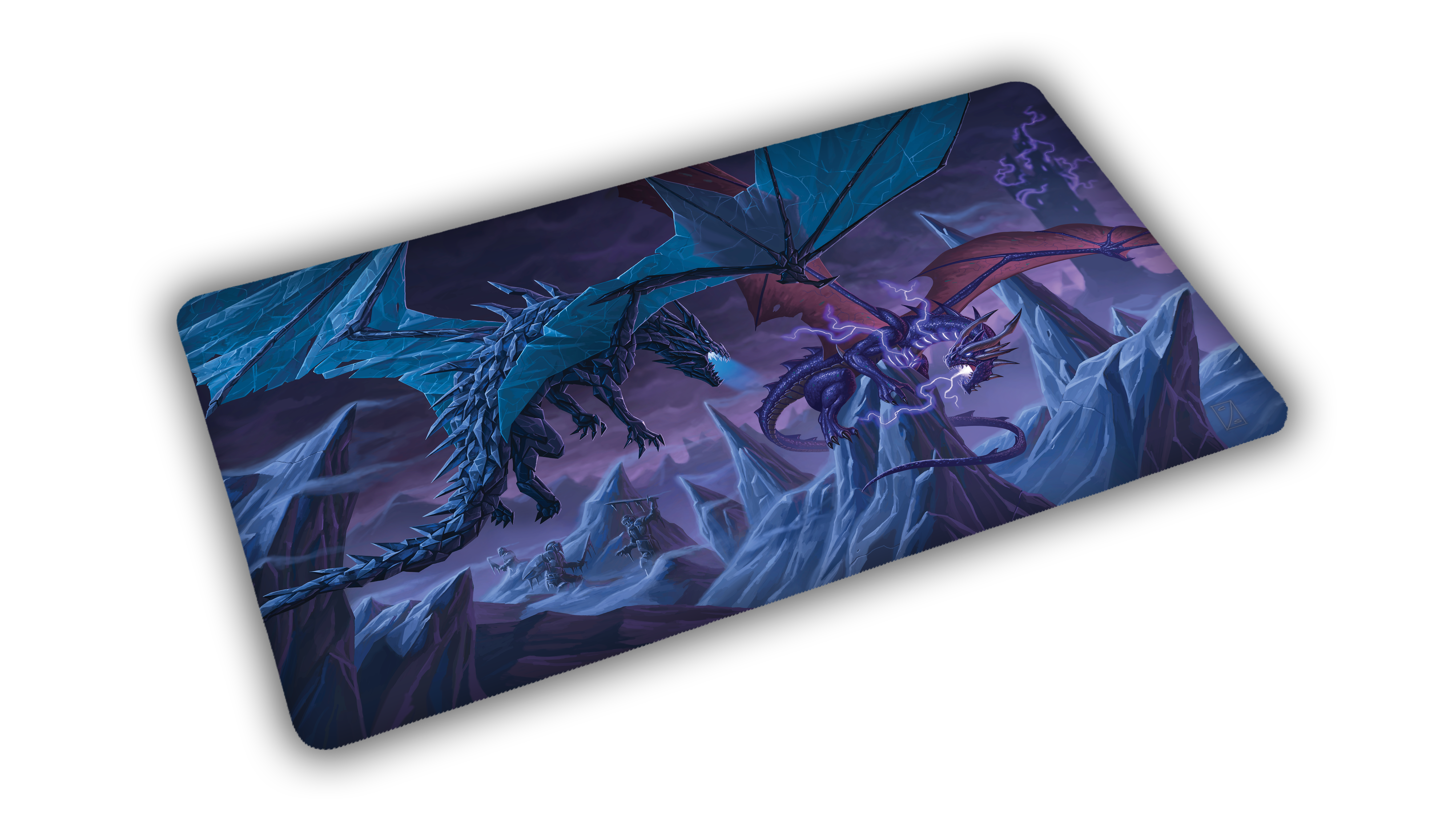 本*村様 モンスター・コレクションTCG プレイマット ドラジェ　ゲオルギウス Shattered Tundra