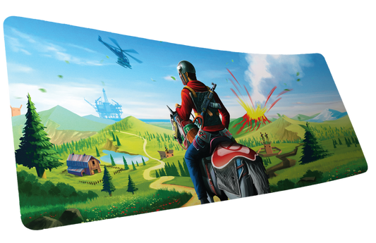 "Willy and his Horse" Rust XL gaming deskmat — Epic Desk