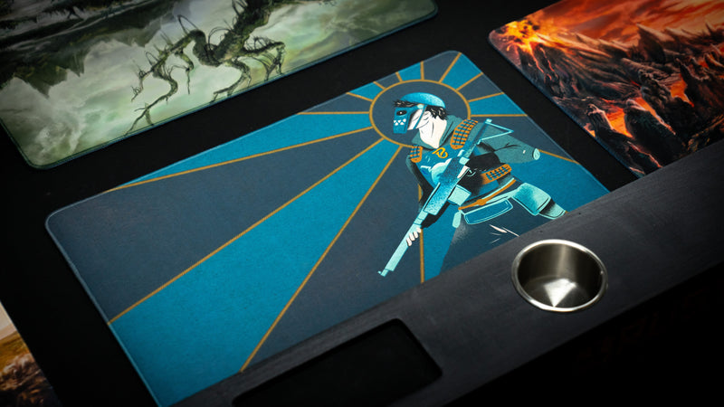 Blooprint Solo's Journey playmat — Navy
