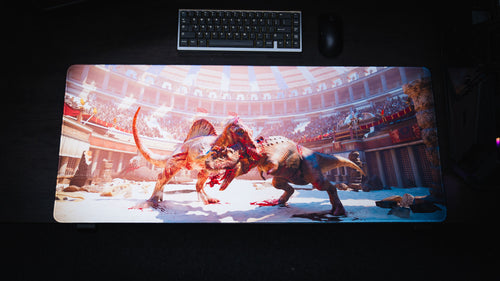 "The Spinosaurus Chompers" — Keenling Deskmat