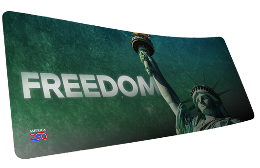 "Statue of Liberty" America 250 XL gaming deskmat — Epic Desk