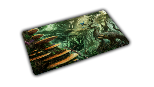 "Swordfall Forest" Fantasy XL gaming playmat — Epic Desk