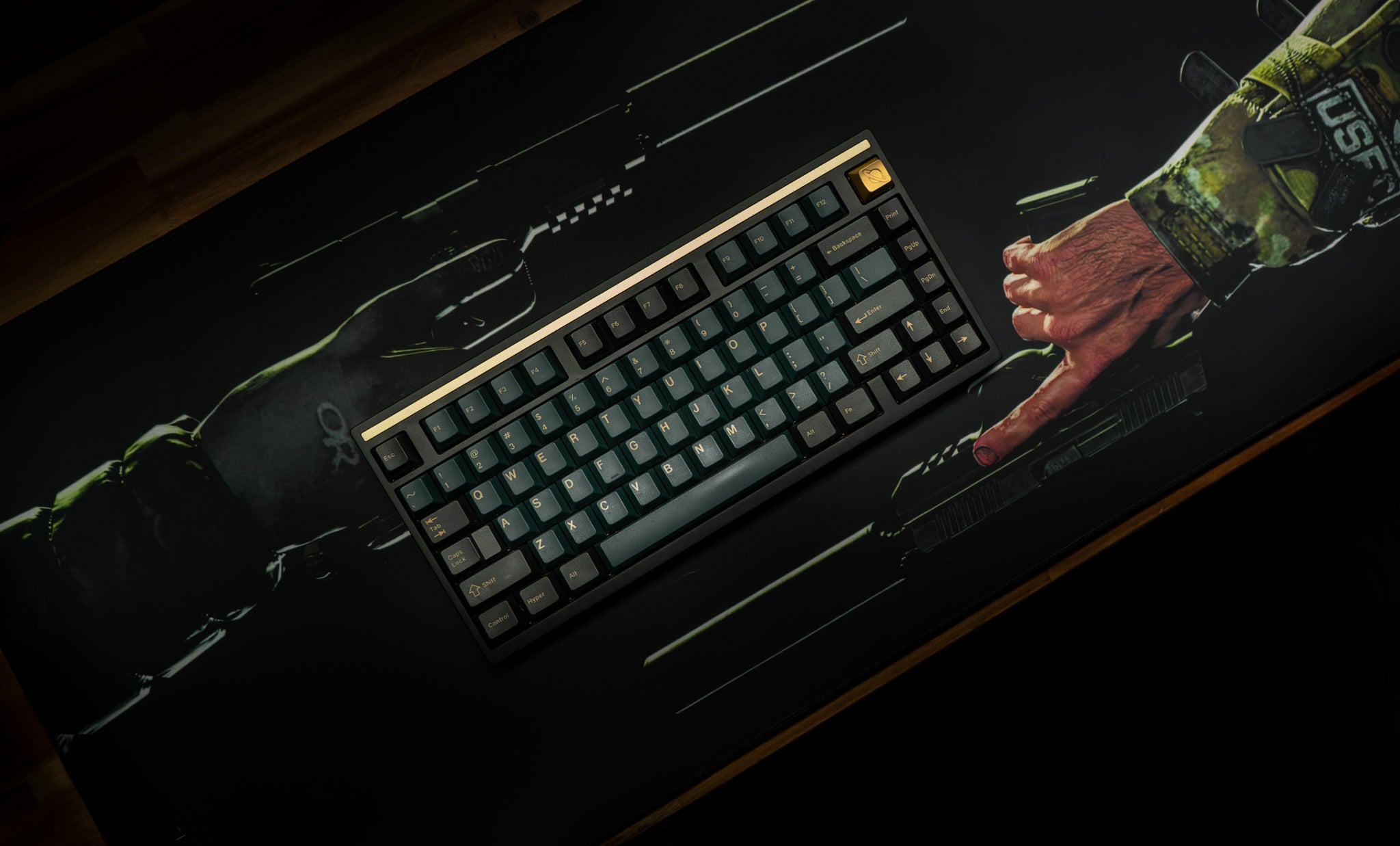 JesseKazam “Standoff” XL Gaming Desk Mat – Limited Edition