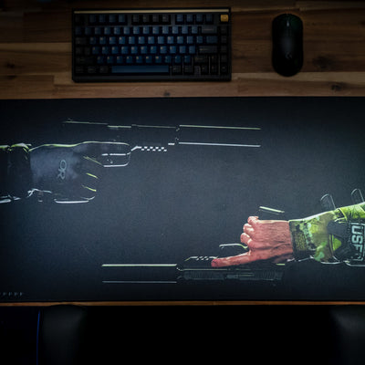JesseKazam “Standoff” XL Gaming Desk Mat – Limited Edition