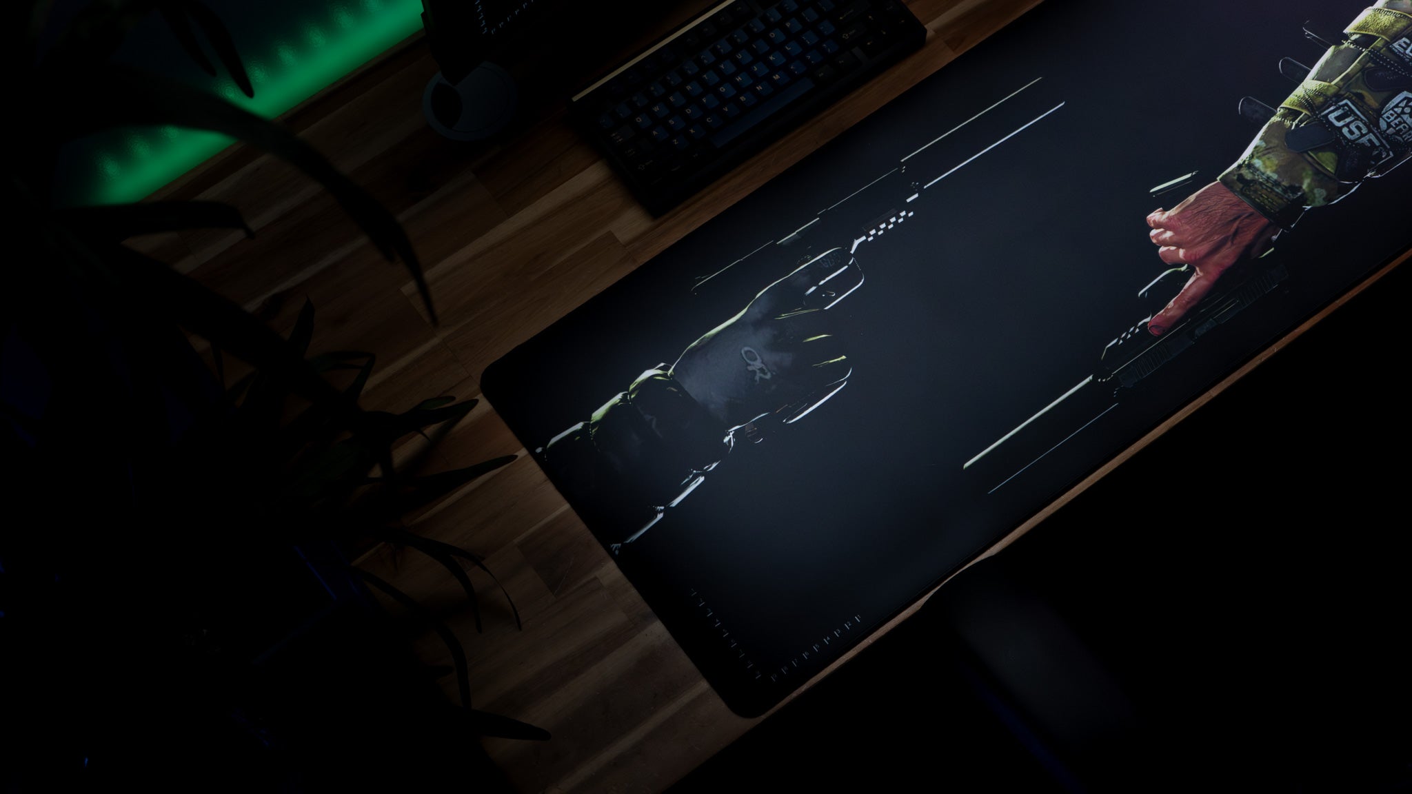 JesseKazam “Standoff” XL Gaming Desk Mat – Limited Edition