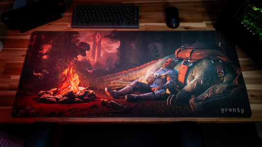 "Perry" Granty XL gaming deskmat — Epic Desk