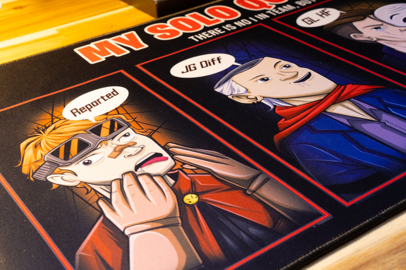 **RETIRED** Limited Edition - "Rav - My Solo Queue Experience" Creator Deskmat - Epic Desk