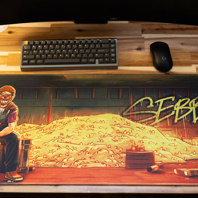 **RETIRED** Limited Edition - "SebbyK" Creator Deskmat - Epic Desk