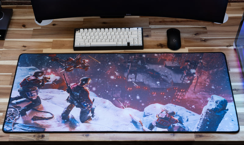 "Tesla" Tesla XL gaming deskmat — Epic Desk