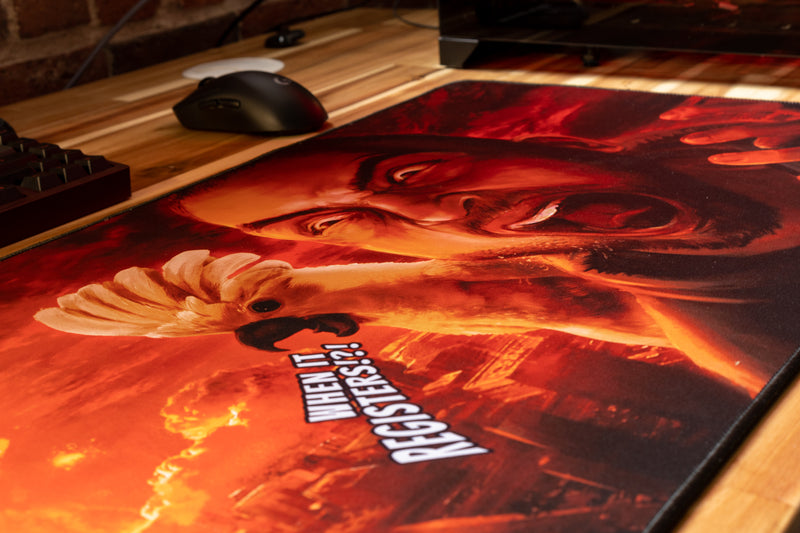 **RETIRED** Limited Edition - "Odablock - Inner Rage" Creator Deskmat - Epic Desk