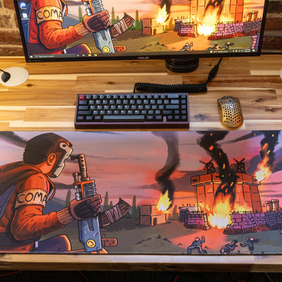 **RETIRED** Limited Edition - "Coma" Creator Deskmat - Epic Desk