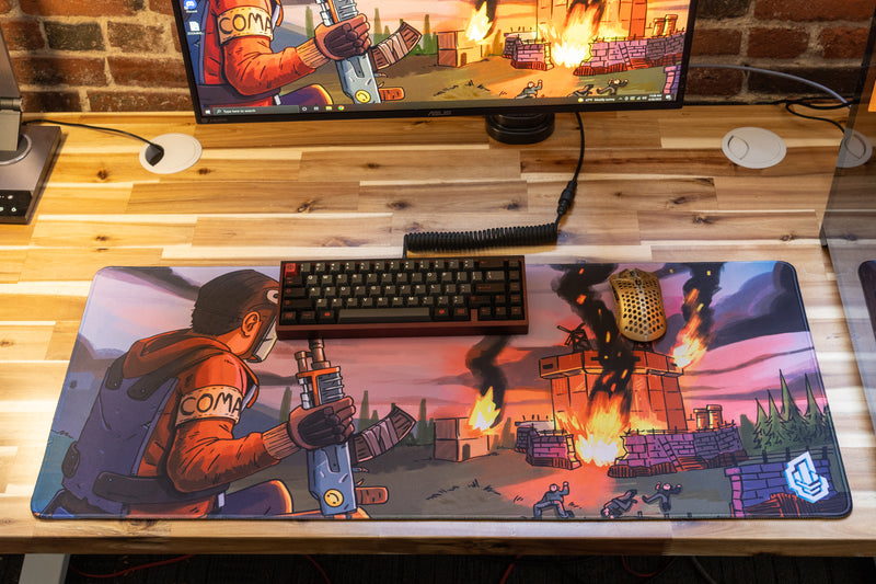 **RETIRED** Limited Edition - "Coma" Creator Deskmat - Epic Desk