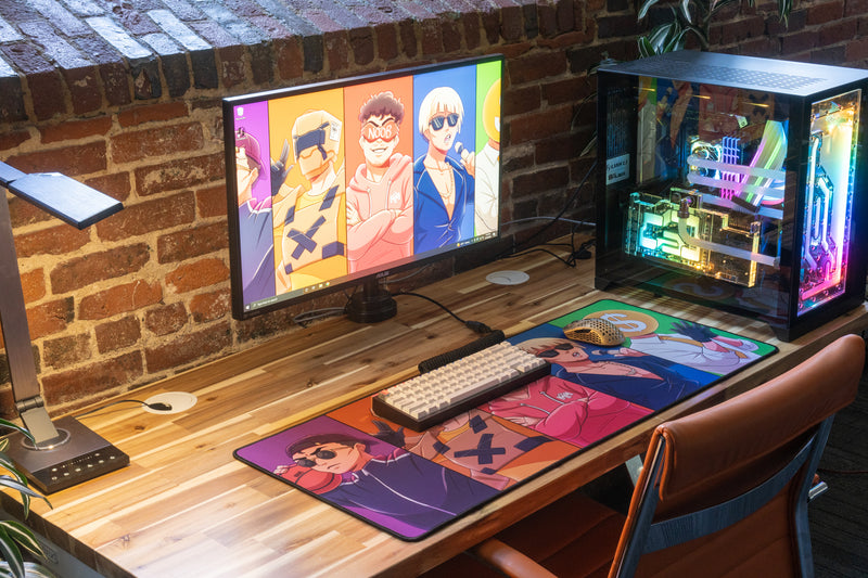 **RETIRED** Limited Edition - "Macro - The Noobs" Creator Collaboration Deskmat - Epic Desk