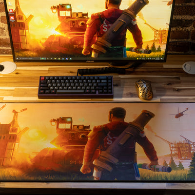 **RETIRED** Limited Edition - "Spinky" Content Creator Collaboration Deskmat - Epic Desk
