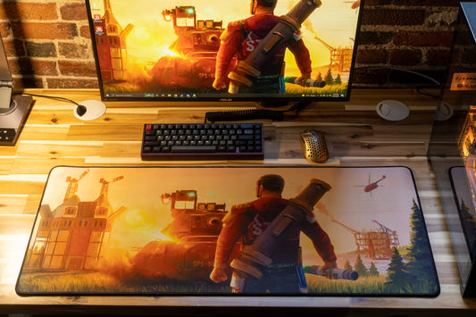"Spinky" Spinky XL gaming deskmat — Epic Desk