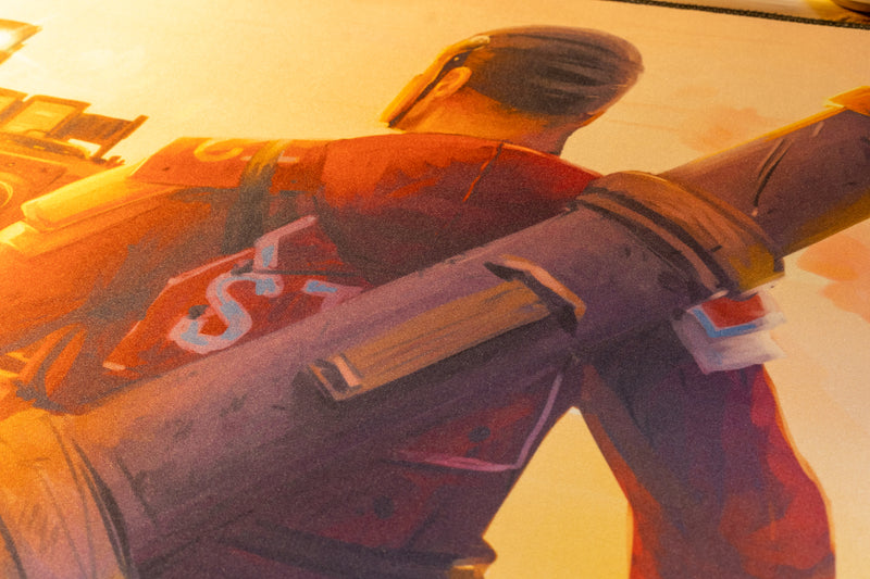 **RETIRED** Limited Edition - "Spinky" Content Creator Collaboration Deskmat - Epic Desk