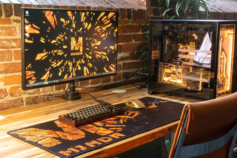 **RETIRED** Limited Edition - "M1NDR - Broken Memories" Creator Deskmat - Epic Desk