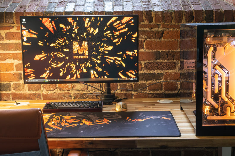 **RETIRED** Limited Edition - "M1NDR - Broken Memories" Creator Deskmat - Epic Desk
