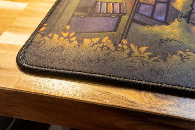 **RETIRED** Limited Edition - "Templetaps - Temple Town" Content Creator Collaboration Deskmat - Epic Desk