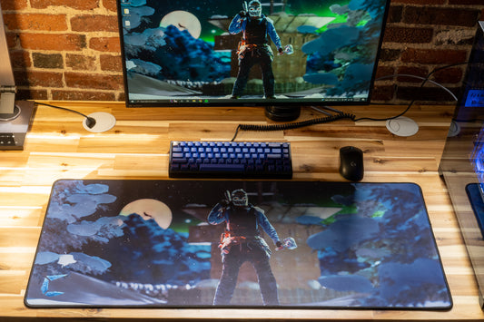 "CEEG" Rust XL gaming deskmat — Epic Desk