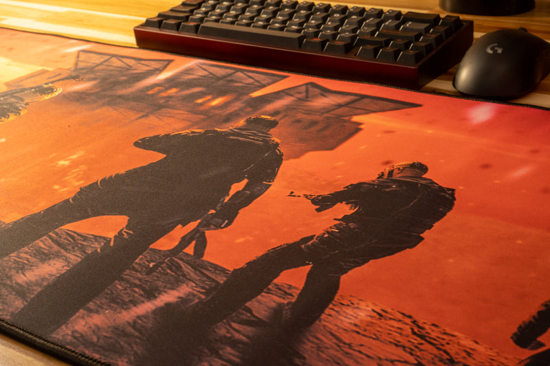 **RETIRED** Limited Edition - "SPiiCY - Burning Base" Content Creator Collaboration XL Mousepad - Epic Desk