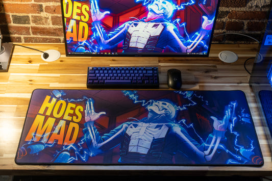"HOES MAD" PrinceVidz XL gaming deskmat — Epic Desk